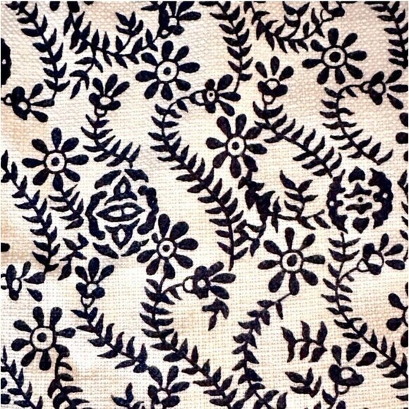 J.CREW Floral Embroidered Strapless Dress Ivory Blue MODAL Size 10 - Picture 11 of 15